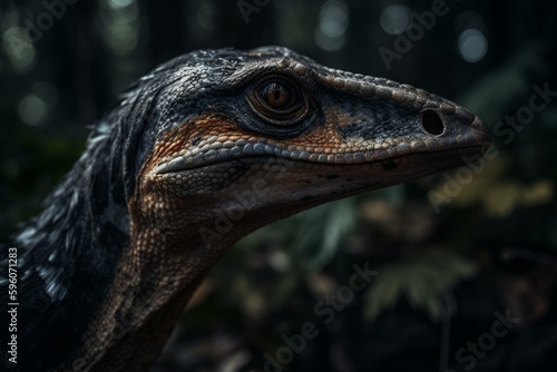 The troodon dinosaur was a small carnivore that lived in North America during the Cretaceous period. Generative AI