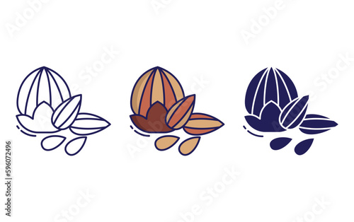Badam & walnut icon