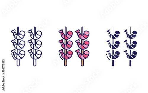 grilled shrimp icon