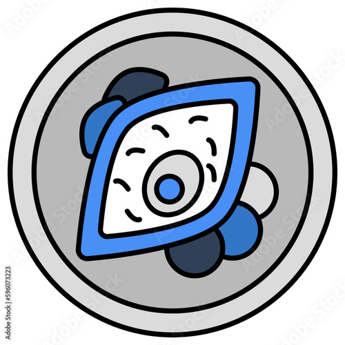 Trendy vector design of cooked dish
