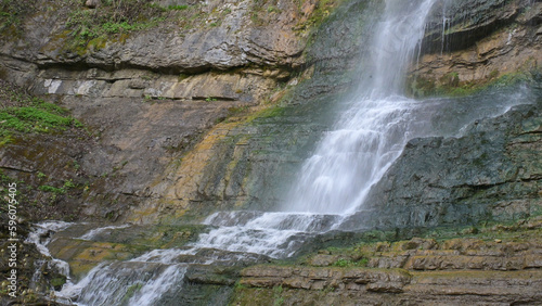 Fototapeta Naklejka Na Ścianę i Meble -  Skaklya Waterfall near village of Zasele, Balkan Mountains, Bulgaria