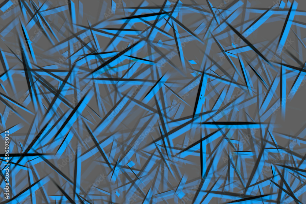 Tło niebieskie paski kształty kwadraty abstrakcja - obrazy, fototapety, plakaty 