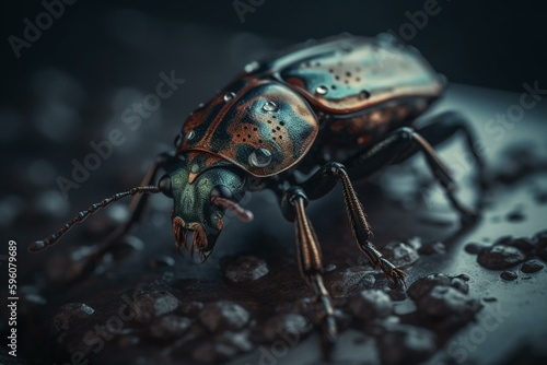 March beetle. Generative AI © Gabriela