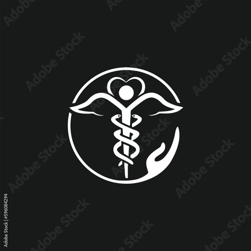 medical healthcare logo design