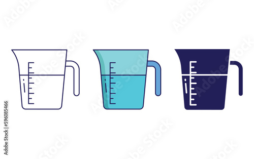 Measuring Jug vector icon