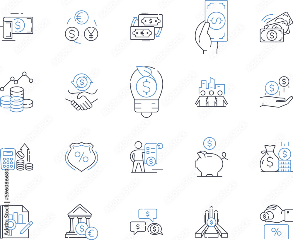 My making line icons collection. Creation, Innovation, Craftsmanship, Crafting, Constructing, Fashioning, Sculpting vector and linear illustration. Building,Producing,Fabrication outline signs set