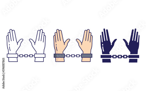 Desk vector icon