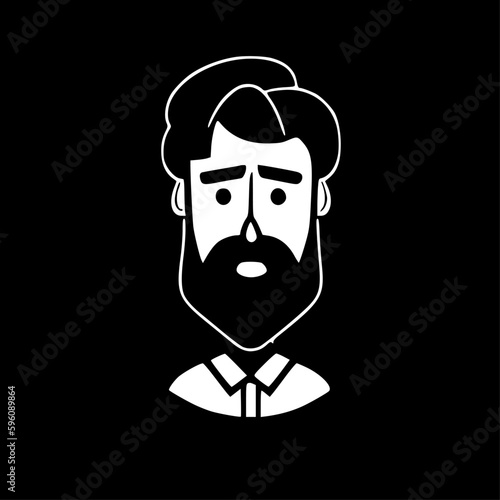 Teacher | Minimalist and Simple Silhouette - Vector illustration