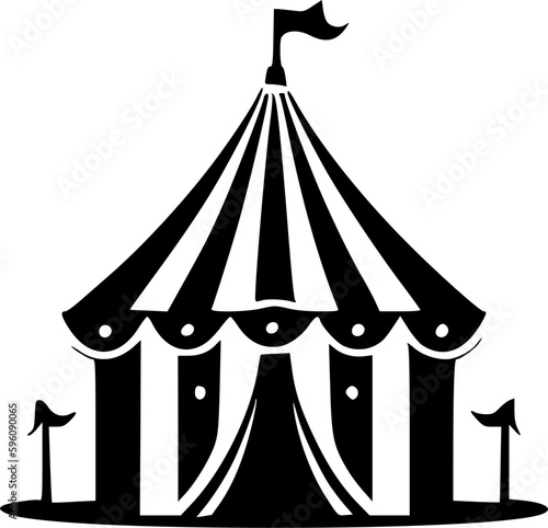 Circus - High Quality Vector Logo - Vector illustration ideal for T-shirt graphic