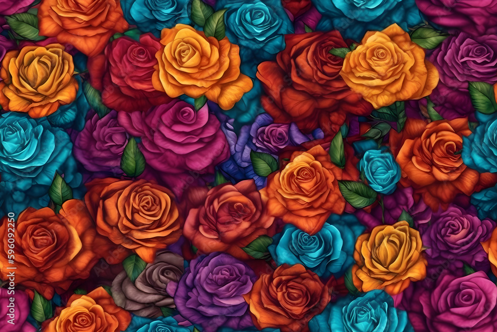 Rose pattern