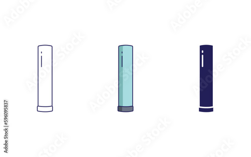 Outline Floor Lamp icon