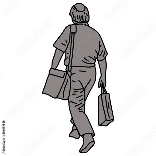 person with bag