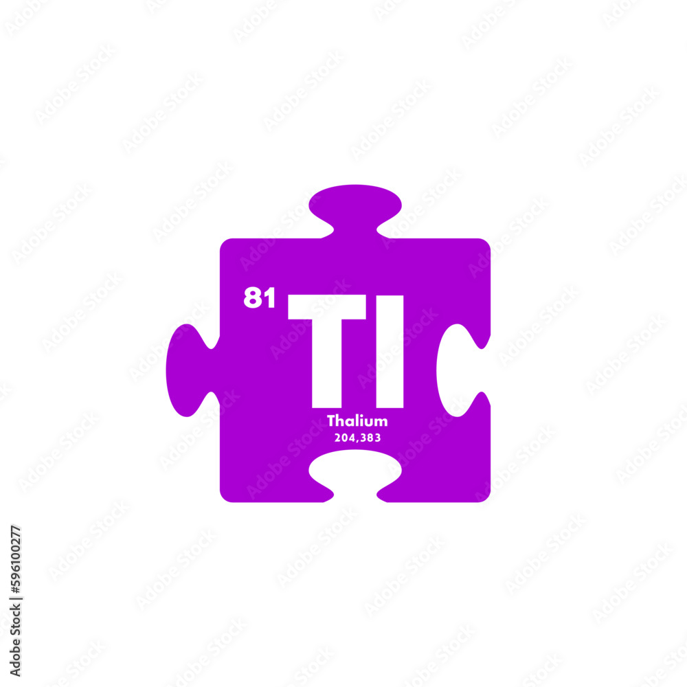 thallium icon set. vector template illustration for web design thallium icon set. vector template illustration for web design