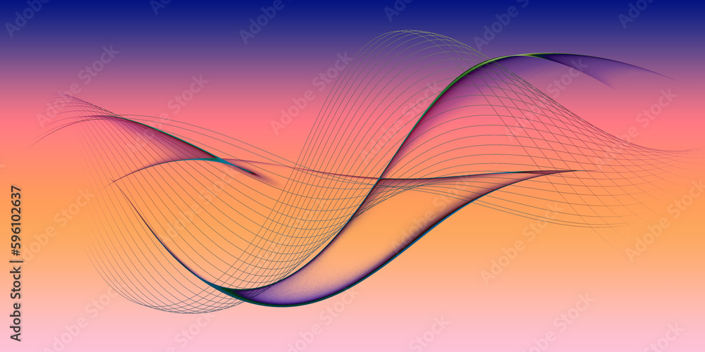 Fototapeta premium abstract background with lines