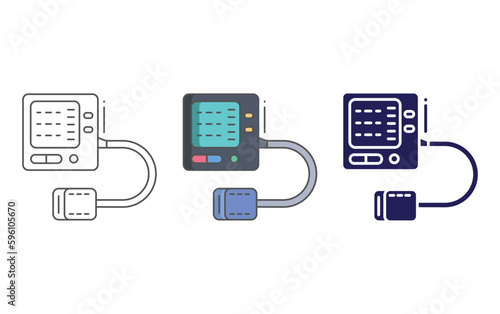 Blood Pressure vector icon