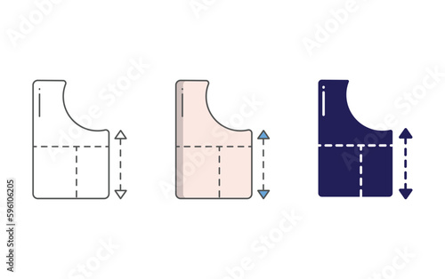 Measure vector icon