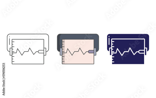 Seismometer vector icon