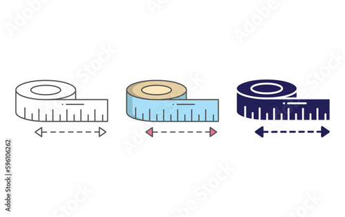 Tape vector icon
