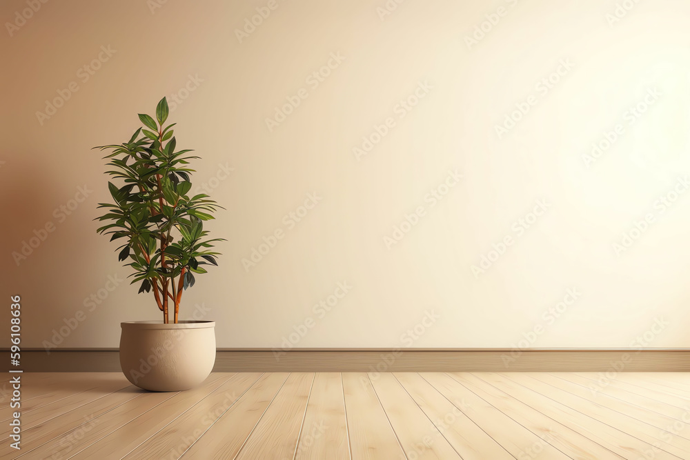 Scandinavian Style Living Room with Neutral Colors and Mockup Frames, Stylish Living Room with Indoor Plants and Empty Frames for Design Scandinavian Style Living Room with Neutral Colors and Mockup Frames, Stylish Living Room with Indoor Plants and Empty Frames for Design