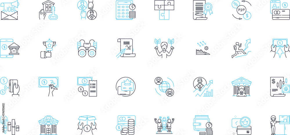 Financial markets linear icons set. Stocks, Bonds, Commodities, Futures, Options, Derivatives, Treasuries line vector and concept signs. Indices,Currencies,Cryptocurrencies outline illustrations Financial markets linear icons set. Stocks, Bonds, Commodities, Futures, Options, Derivatives, Treasuries line vector and concept signs. Indices,Currencies,Cryptocurrencies outline illustrations