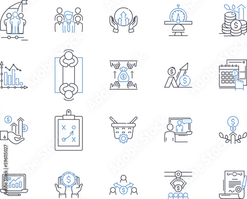 Human science line icons collection. Anthropology, Sociology, Psychology, Linguistics, Ethnography, Archaeology, Philosophy vector and linear illustration. Neurology,Physiology,Sociology outline signs