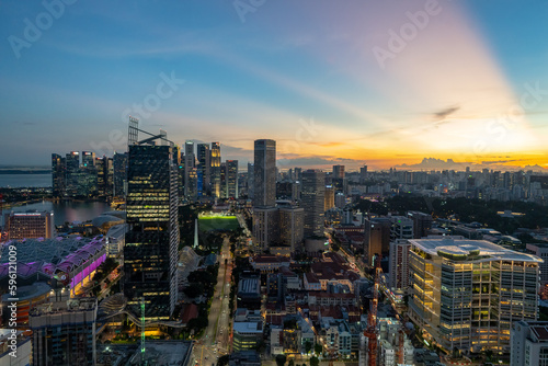 Singapore city skyline © Derek