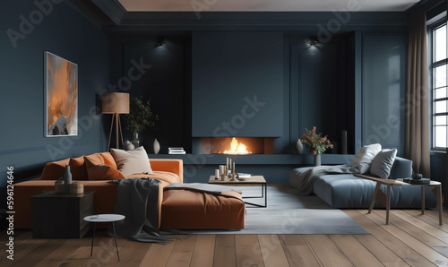 interior living room design beautiful and modern style © arlila