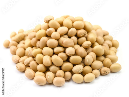 beans isolated on white
