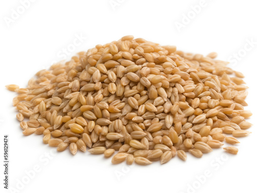 grains isolated on white