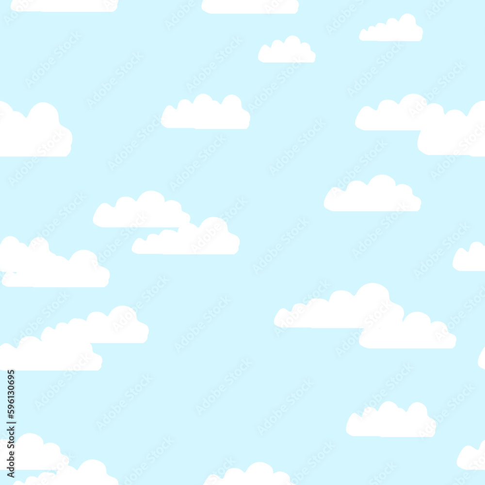 blue sky with clouds seamless backgroung blue sky with clouds seamless backgroung