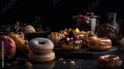 European Elegance: Exquisite Pastries and Donuts from the Finest Bakeries