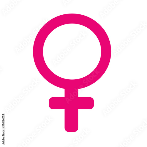 female sign icon illustration