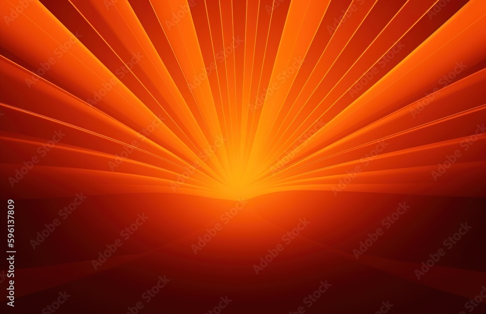 Obraz premium Sunburst graphic design background, generative ai