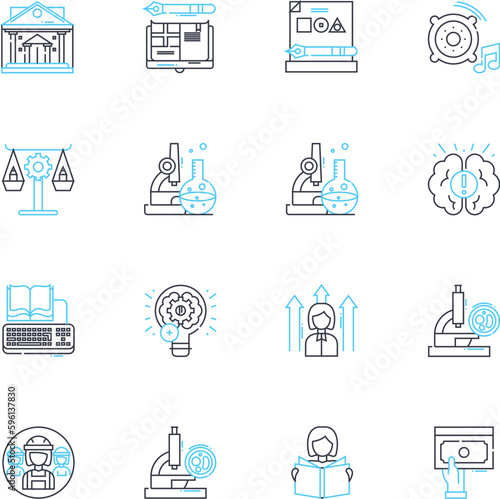 Altruism and public service linear icons set. Compassion, Giving, Kindness, Philanthropy, Sacrifice, Service, Generosity line vector and concept signs. Charitable,Empathy,Volunteerism outline