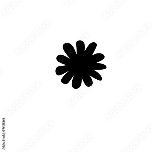 flower silhouette