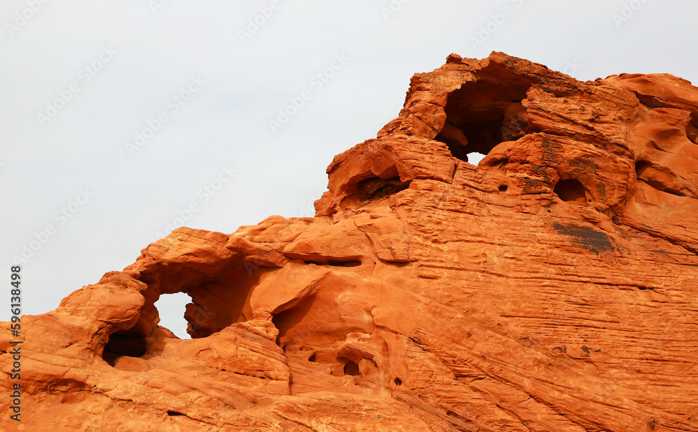 Fototapeta premium Two arches - Valley of Fire State Park, Nevada