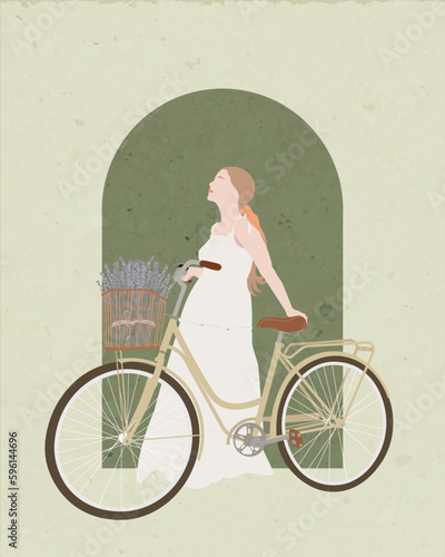 person on bicycle