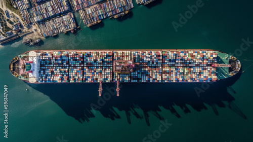 Powerful and Majestic: The Cargo Ship photo