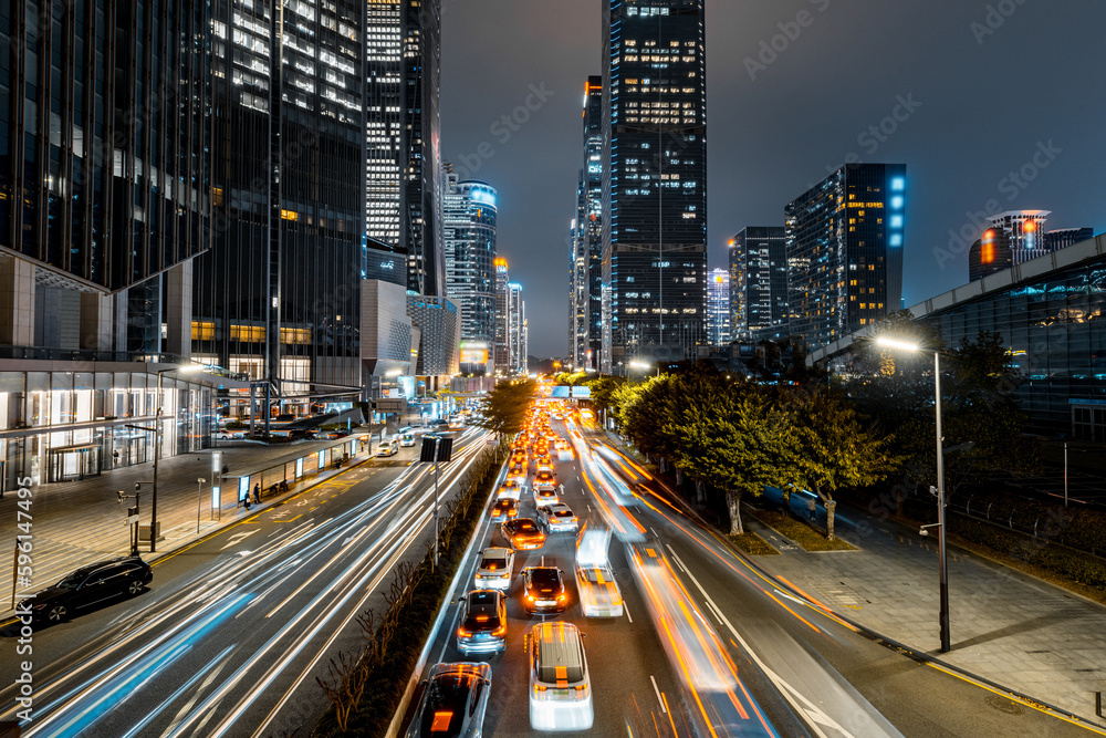 Obraz premium urban traffic