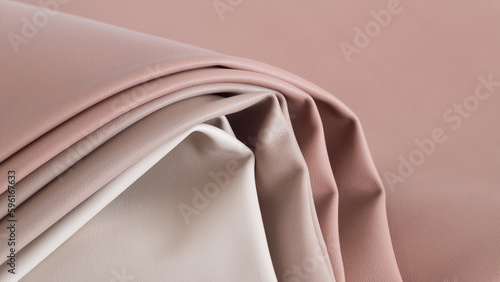 The folds of skin background texture. leather color	
