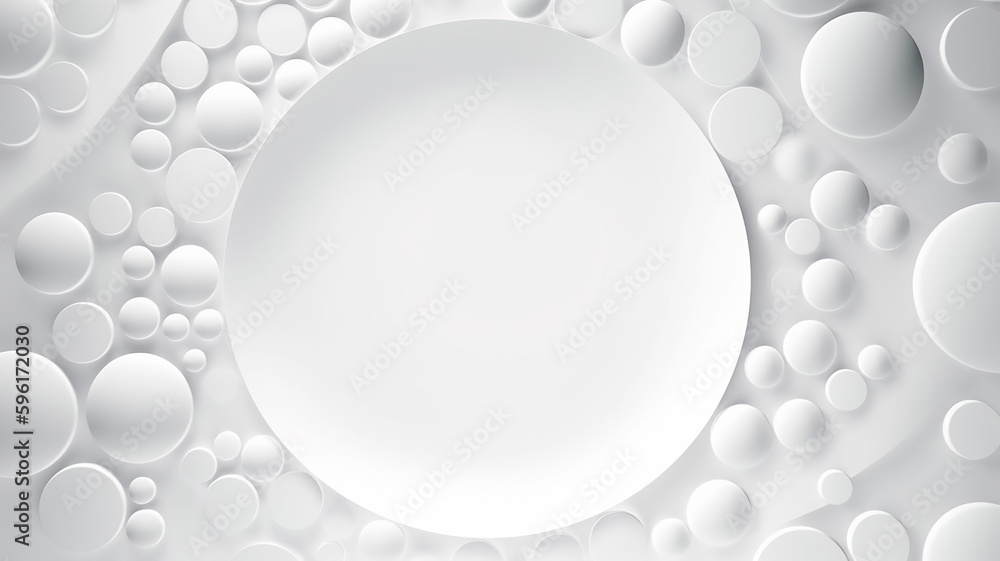 white abstract background with a soft minimalistic circle white abstract background with a soft minimalistic circle