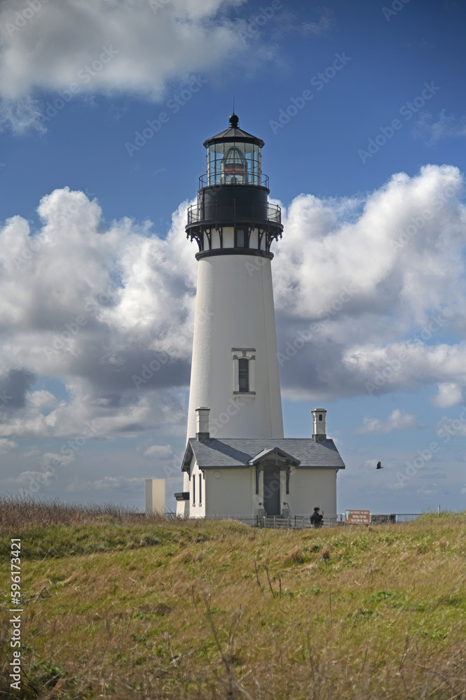 Yaquina Head Lighthouse in Newport, Oregon