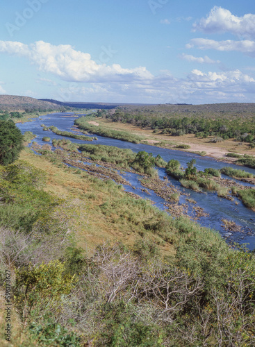 Olifants River In Kruger Park