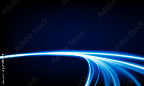 Abstract speed business start up launching product with Electric car and city concept Hitech communication concept innovation background, vector design