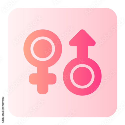 gender gradient icon