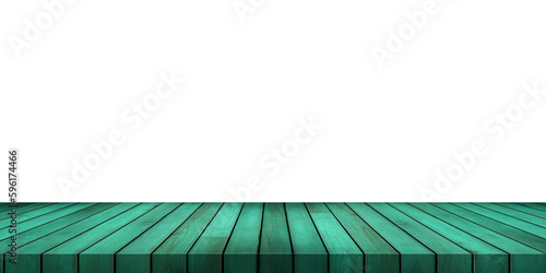 Empty wood table transparent background For product placement. wooden table template, desk mockup