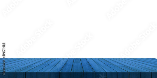 Empty wood table transparent background For product placement. wooden table template, desk mockup