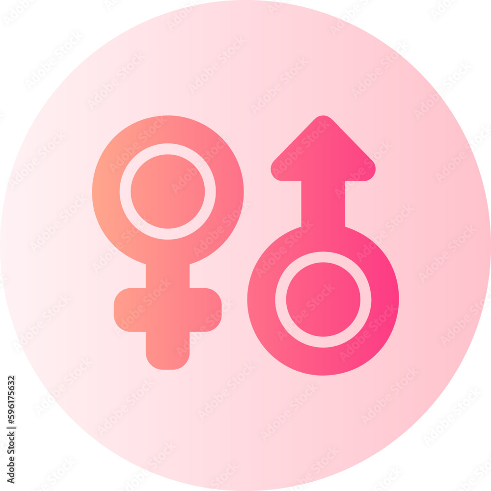 gender gradient icon gender gradient icon