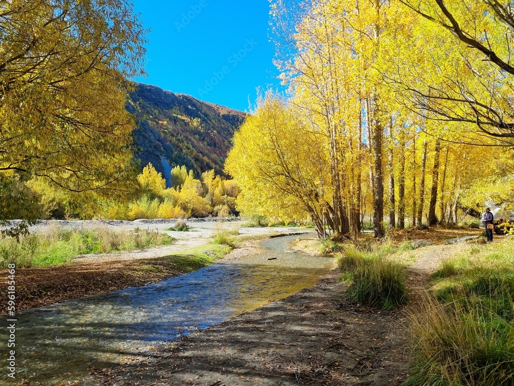 Autumn in Arrow town