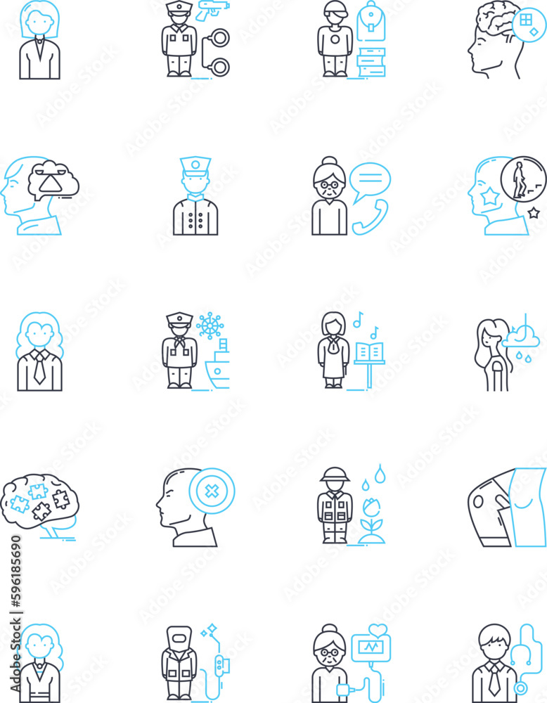 Transnationalization linear icons set. Globalization, Internationalization, Multinational, Cross-border, Integration, Interconnectedness, Trans-border line vector and concept signs. Worldwide Transnationalization linear icons set. Globalization, Internationalization, Multinational, Cross-border, Integration, Interconnectedness, Trans-border line vector and concept signs. Worldwide